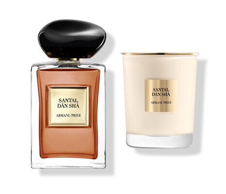 Armani prive store candle