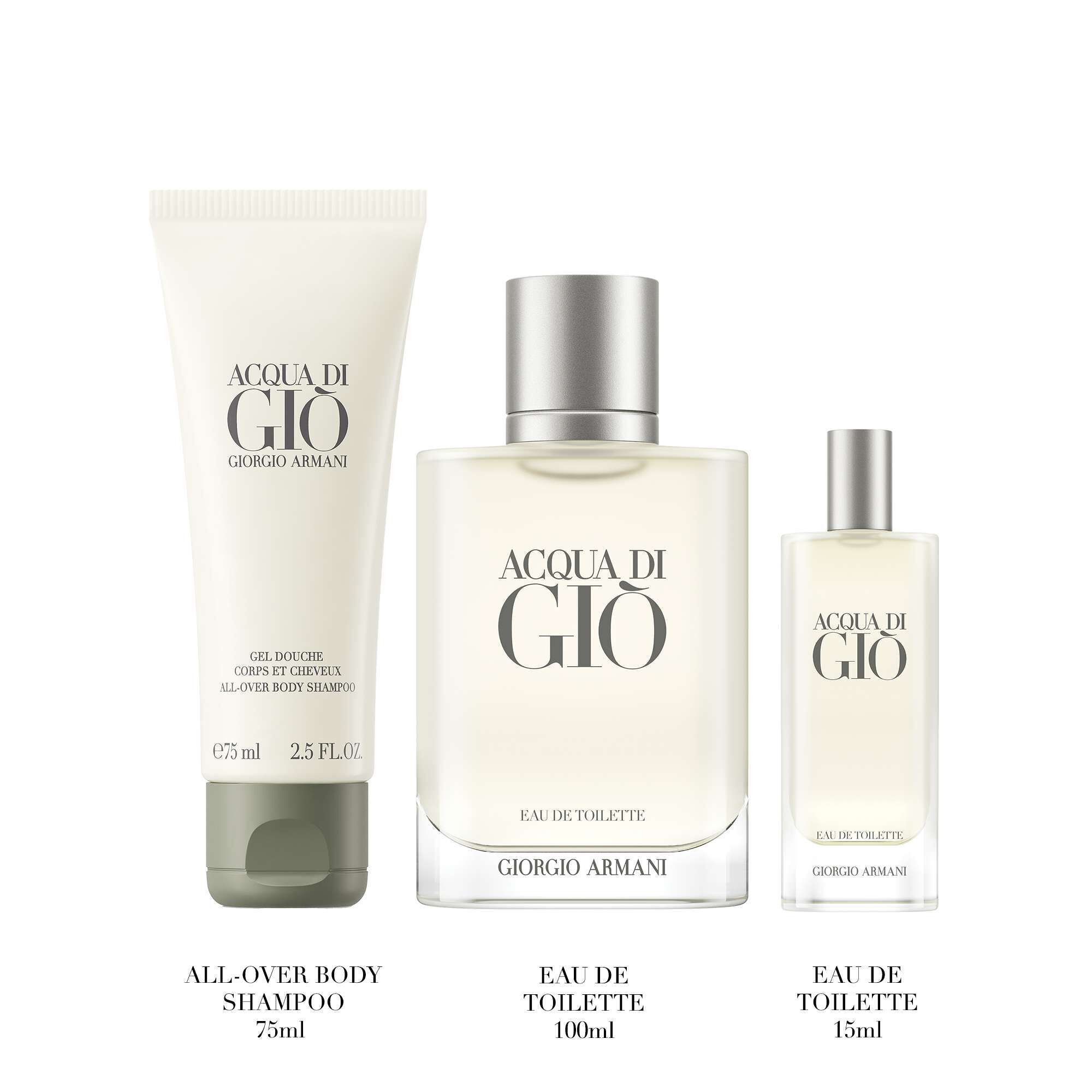 ACQUA DI GIO EAU DE TOILETTE 100ML GIFT SET