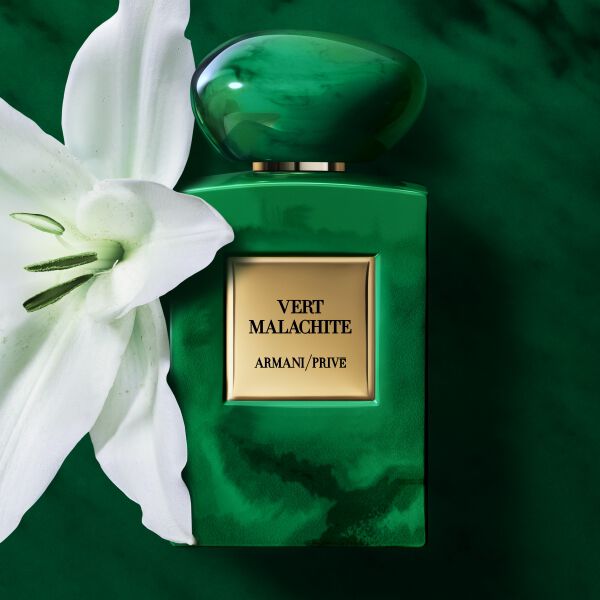 ARMANI/PRIVE VERT MALACHITE & CANDLE DUO
