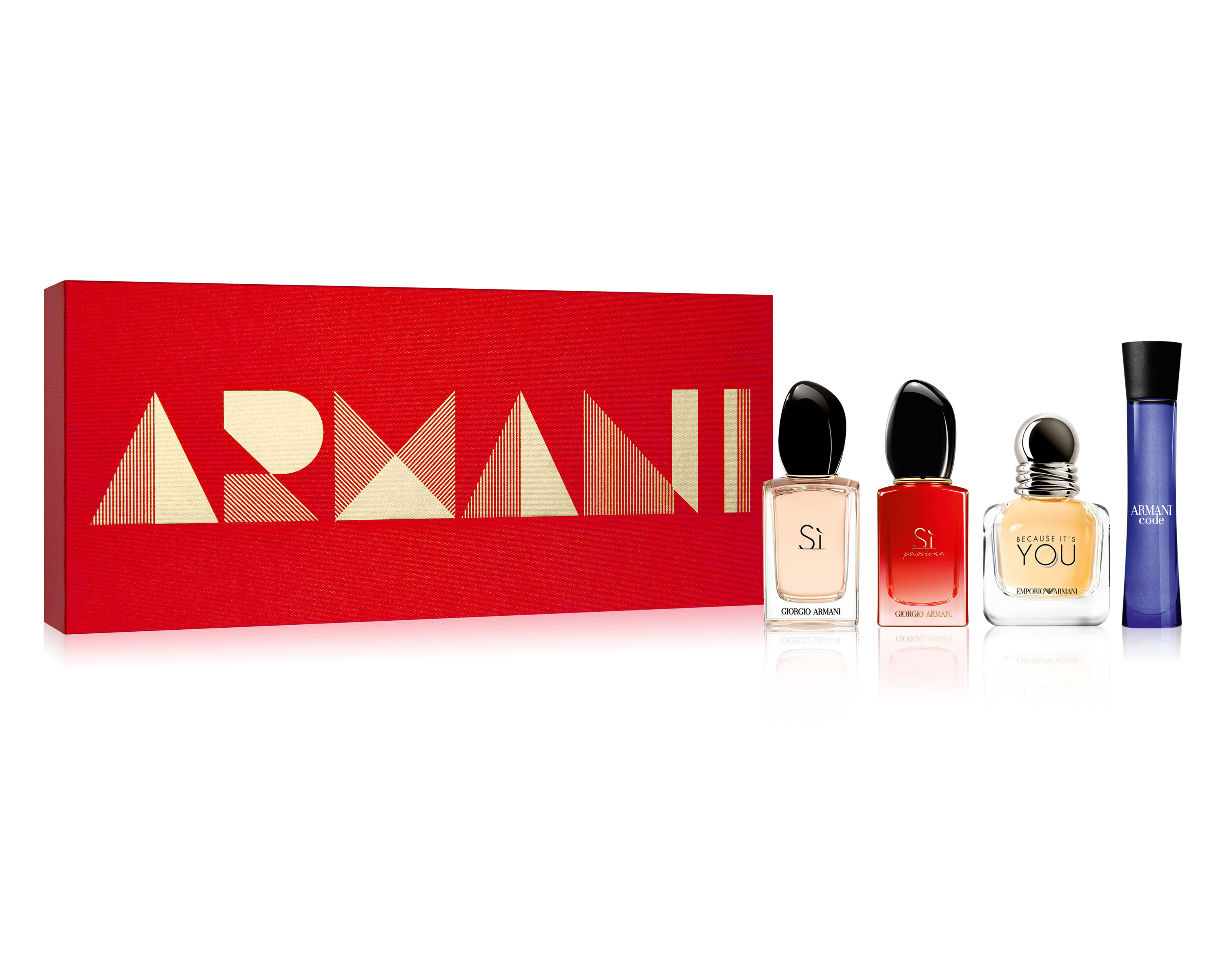 Armani Miniature Womens Perfume Christmas Gift Set Luxury Variant