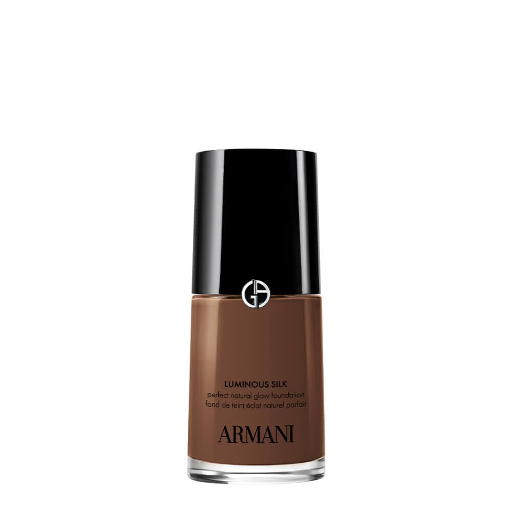 A bottle of Armani LUMINOUS SILK PERFECT NATURAL GLOW FOUNDATION.