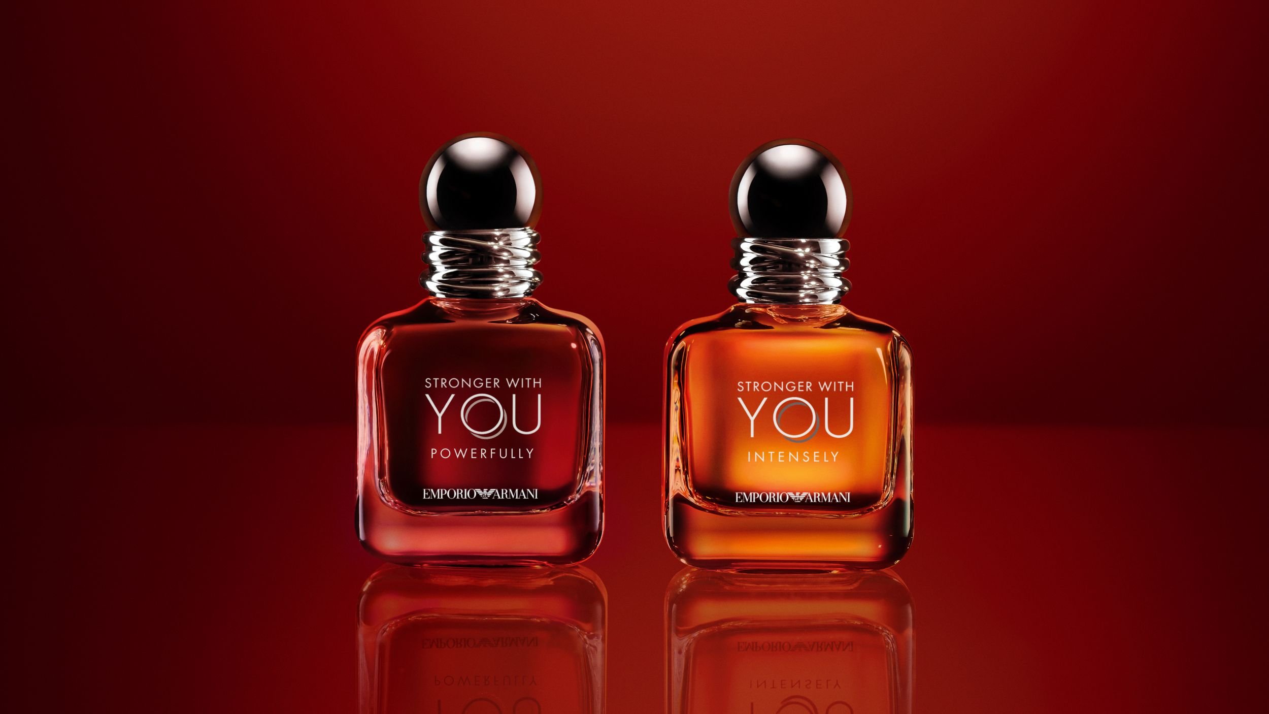 Two bottles of Emporio Armani 