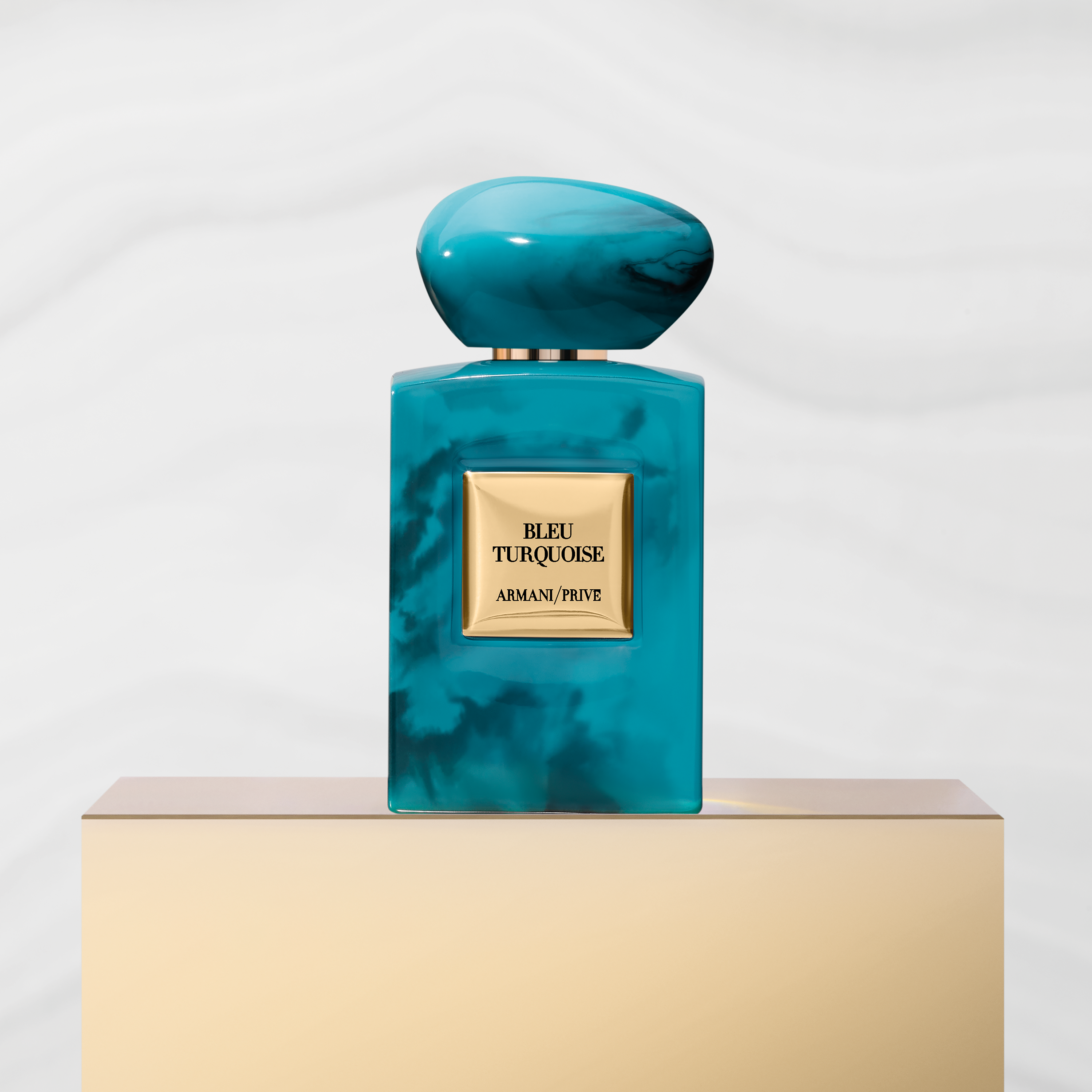armani prive bleu turquoise